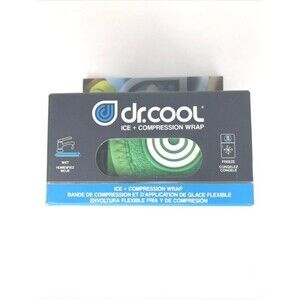 Dr Cool 3" X 25" Ice Compression (Green)Wrist Plantar Ankle Wrap- NEW IN BOX